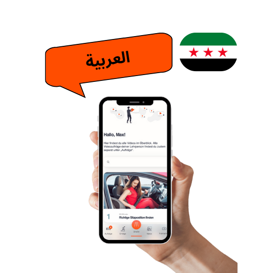 1. Lernlizenz - Videopaket für Fahrschüler arabisch