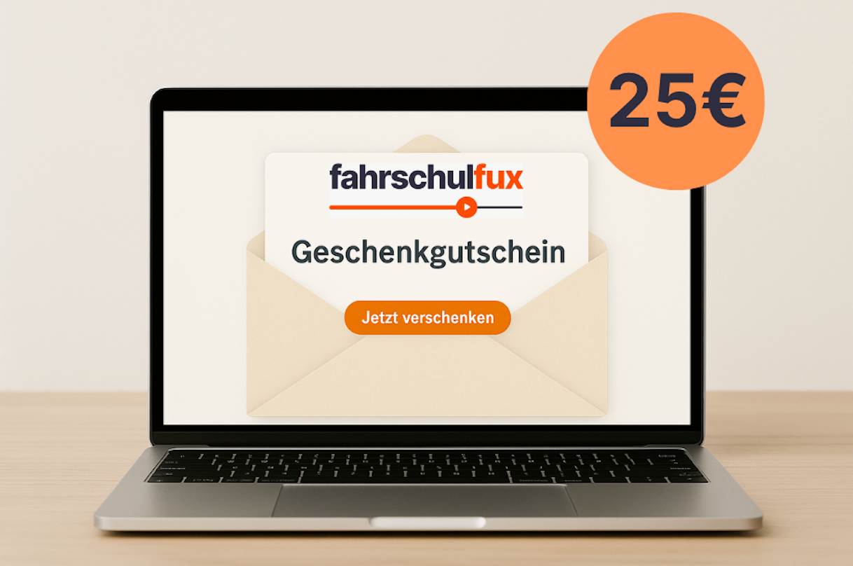 Fahrschulfux Geschenkgutschein