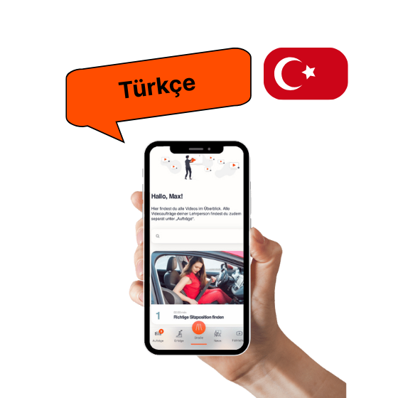 2. Lernlizenz – Videopaket für Fahrschüler türkisch