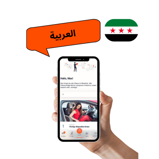 1. Lernlizenz - Videopaket für Fahrschüler arabisch
